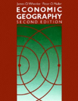 Economic Geography 0471879169 Book Cover