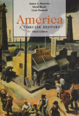 America: A Concise History, Combination 0312445873 Book Cover