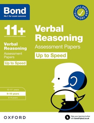 Bond 11+ Verbal Reasoning Up to Speed Assessmen... 0192785176 Book Cover