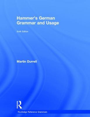 Hammer's German Grammar and Usage [German] 1138853720 Book Cover