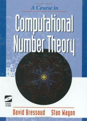 A Course in Computational Number Theor [With CD... 1930190107 Book Cover