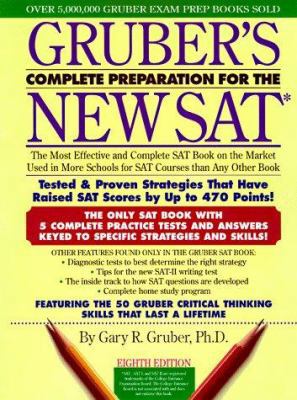 Gruber's Complete Preparation for the New SAT 0062736264 Book Cover