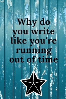 Paperback Hamilton Notebook: Why do you write like you're running out of time: Blank Lined Journal Notebook-120 Blank Lined Page, College Ruled Composition ... Notes, Broadway Musical Gift Size 6x9in Book