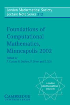 Foundations of Computational Mathematics, Minne... 0521542537 Book Cover