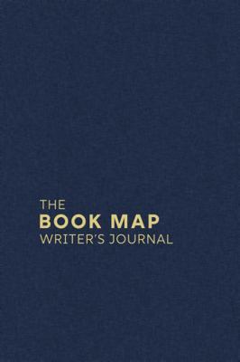 Hardcover Book Map Writer's Journal Book