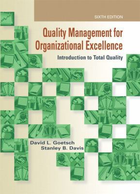 Quality Management for Organizational Excellenc... 0135019672 Book Cover