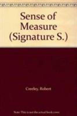 A Sense of Measure (Signature) 0714509124 Book Cover