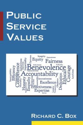 Public Service Values 0765643650 Book Cover