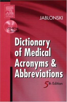 Dictionary of Medical Acronyms & Abbreviations ... 1560536322 Book Cover