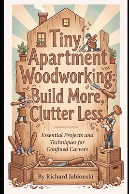 Tiny Apartment Woodworking: Build More, Clutter... B0GZNQMYR1 Book Cover