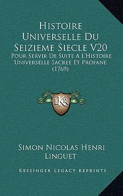 Histoire Universelle Du Seizieme Siecle V20: Po... [French] 1166108236 Book Cover