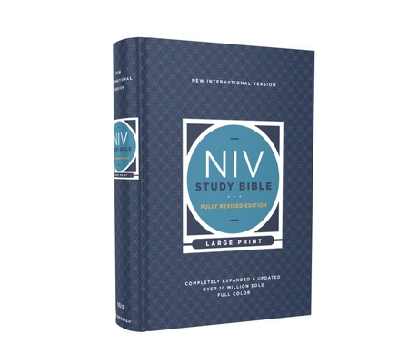 NIV Study Bible, Fully Revised Edition, Large P... [Large Print] 0310449162 Book Cover
