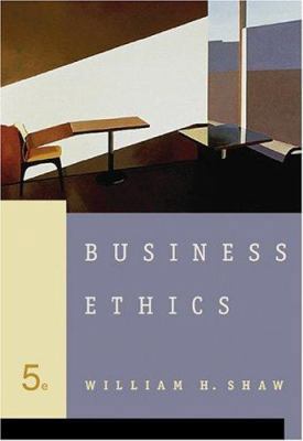 Business Ethics (with InfoTrac) 053461972X Book Cover