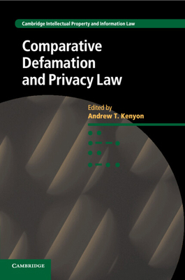 Comparative Defamation and Privacy Law 1107559189 Book Cover