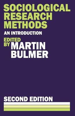 Sociological Research Methods 0878558144 Book Cover