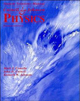 Physics, , Student Solutions Manual 0471164100 Book Cover