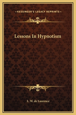 Lessons In Hypnotism 1169191835 Book Cover