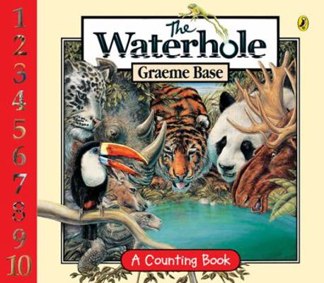 The Water Hole: A Counting Book 0810972468 Book Cover