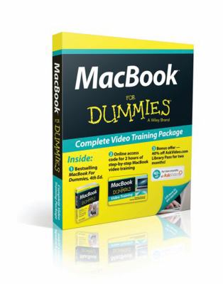 Macbook for Dummies, 4th Edition, Book + Online... 1118673689 Book Cover