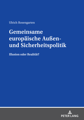 Gemeinsame europaeische Außen- und Sicherheitsp... [German] 3631857586 Book Cover