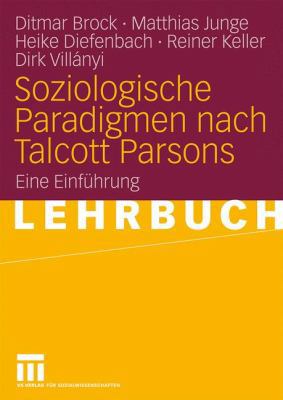 Soziologische Paradigmen Nach Talcott Parsons: ... [German] 3531162160 Book Cover