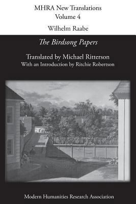 Wilhelm Raabe: 'The Birdsong Papers' 1781880360 Book Cover