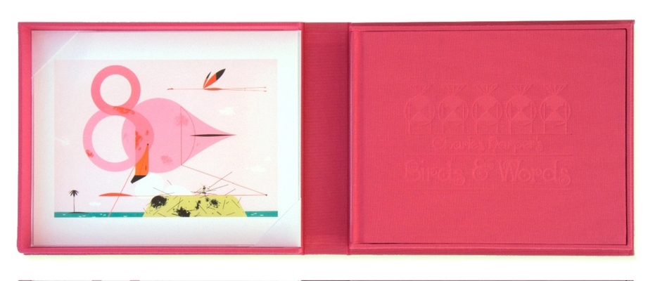 Charles Harper's Birds & Words: W Flamingo Prin... 1934429171 Book Cover