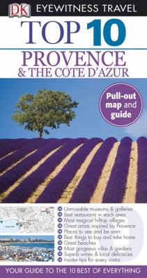 Top 10 Provence & the Cote D'Azur [With Pull-Ou... 0756632544 Book Cover