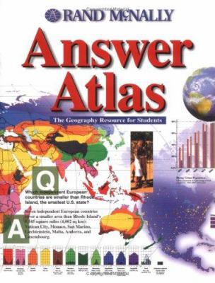 Rand McNally Answer Atlas: The Geography Resour... 0528838725 Book Cover