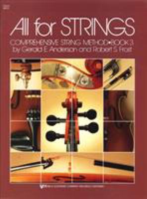 80CO - All for Strings Book 3 - Cello B000Y0264Y Book Cover