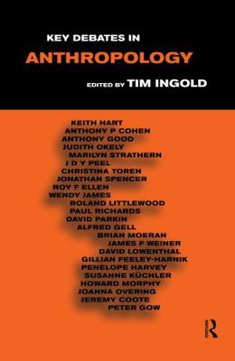 Key Debates in Anthropology 0415150191 Book Cover