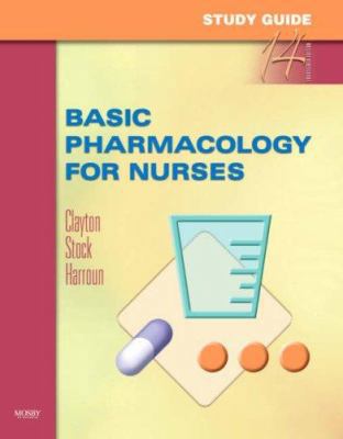 Study Guide for Basic Pharmacology for Nurses 0323041477 Book Cover