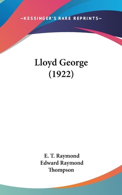 Lloyd George (1922) 112083046X Book Cover