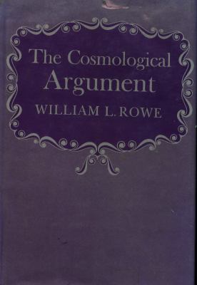 The Cosmological Argument 0691072108 Book Cover