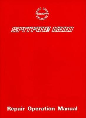 Triumph Spitfire 1500 Wsm 1869826663 Book Cover