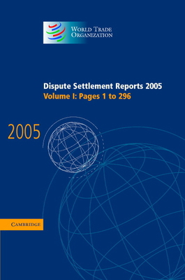 Dispute Settlement Reports 2005 0521885434 Book Cover