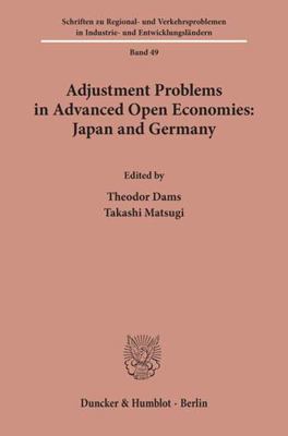 Adjustment Problems in Advanced Open Economies:... 3428066235 Book Cover