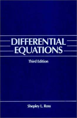 Differential Equations 3e 0471032948 Book Cover