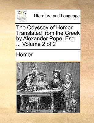 The Odyssey of Homer. Translated from the Greek... 1170101291 Book Cover