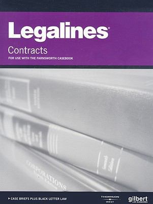 Legalines on Contracts, 7th, Keyed to Farnsworth 0314199810 Book Cover