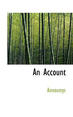 An Account 1116023113 Book Cover