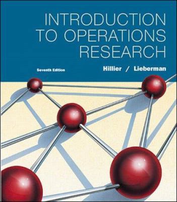 Introduction to Operations Research 0071181636 Book Cover