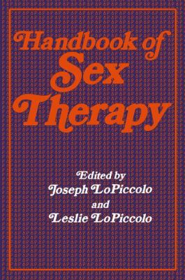 Handbook of Sex Therapy 0306310740 Book Cover