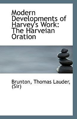 Modern Developments of Harvey's Work: The Harve... 1113413034 Book Cover