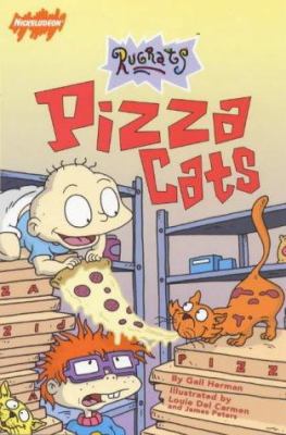 "Rugrats": Pizza Cats (Ready-to-Read) 067177316X Book Cover