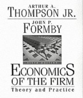Economics of the Firm B000MC6TLA Book Cover