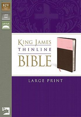 Thinline Bible-KJV-Large Print [Large Print] 0310439264 Book Cover