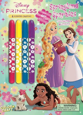 Disney Princess: Springtime Sparkles 0794452426 Book Cover