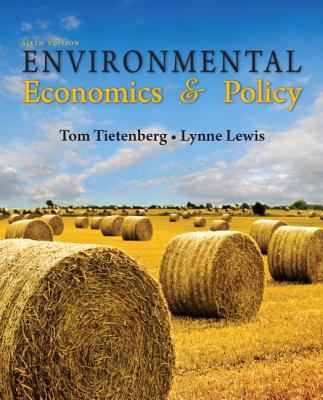 Environmental Economics and Policy 0321599497 Book Cover