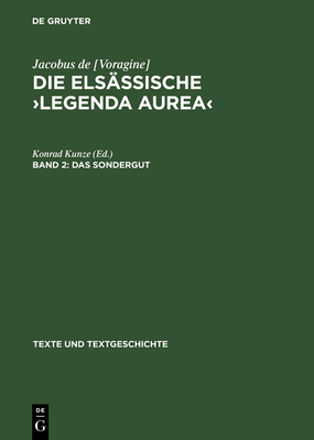 Die elsässische >Legenda aurea [German] 3484360100 Book Cover